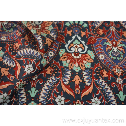 75D Polyester Classic Moss Crepe Print Fabric